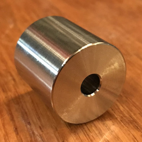 EXTSW 1/4” ID x 1" (.990") OD x 1" Long 316 Stainless Spacer