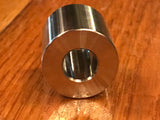 EXTSW 7/16” ID x (1" .990") OD x 1 1/8” thick 316 Stainless Spacer