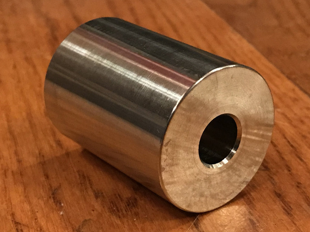 EXTSW 5/8" ID x ( 1 1/2” / 1.488") OD x 2" long 304 Stainless Spacer