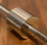 EXTSW 1/2" ID x 2" (1.990") OD x 2" Thick 316 Stainless Spacer