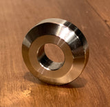 EXTSW BEVELED 1/2" ID x 1 1/4” (1.240") OD x 3/8" Thick 316 Stainless Washers