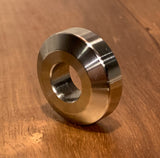 EXTSW BEVELED 1/2" ID x 1 1/4” (1.240") OD x 3/8" Thick 316 Stainless Washers