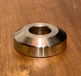 EXTSW BEVELED 1/2" ID x 1 1/4” (1.240") OD x 3/8" Thick 316 Stainless Washers