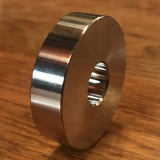 EXTSW 5/8" ID x ( 2" / 1.990") OD x 1/2" Thick 304 Stainless Spacer