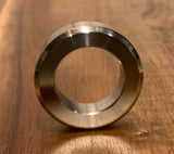(250 pc) Custom EXTSW .937" ID x ( 1 1/2” / 1.490") OD x 3/8" thick 304 stainless spacers