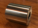 EXTSW  7/16” ID x (1 1/4” / 1.240" OD) x 1” thick 304 Stainless Spacer