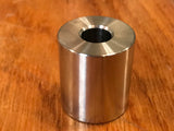 EXTSW  7/16” ID x (1 1/4” / 1.240" OD) x 1” thick 304 Stainless Spacer