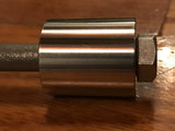EXTSW  7/16” ID x (1 1/4” / 1.240" OD) x 1” thick 304 Stainless Spacer