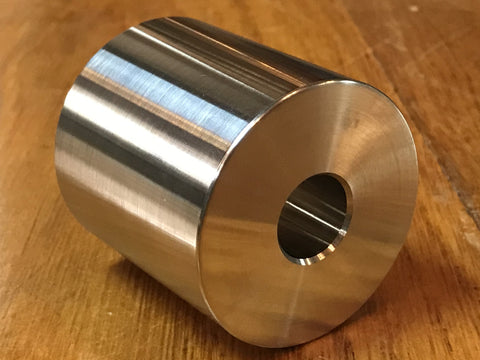 EXTSW  5/8" ID x ( 2" / 1.990") OD x 2" Thick 304 Stainless Spacer