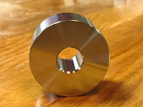 EXTSW 1/2" ID x ( 2" / 1.990") OD x 1" Thick 304 Stainless Spacer