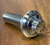 EXTSW BEVELED 3/8” ID x 1" (.990") OD x .158/.125” Thick 316 SS, Fits #613 ARP Bolts