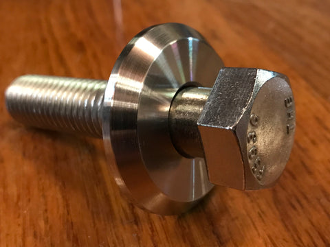 EXTSW BEVELED 5/8” ID x 1 3/4" (1.740") OD x 1/4” Thick 316 Stainless Washer