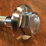 EXTSW BEVELED 5/8” ID x 1 3/4" (1.740") OD x 1/4” Thick 316 Stainless Washer