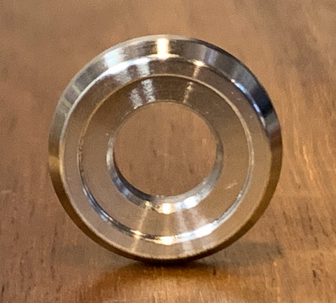 EXTSW BEVELED 7/16” ID x 1" (.990") OD x .250/.160” Thick 316 SS, Fits #714 ARP Bolts