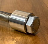 EXTSW 1/2” ID x (1" / .988") OD x 7/8” Thick 316 Stainless Spacer