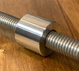 EXTSW 1/2” ID x (1" / .988") OD x 7/8” Thick 316 Stainless Spacer