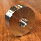 EXTSW  7/16" ID x ( 1 1/2” / 1.490") OD x 1/2" thick 316 Stainless Spacer