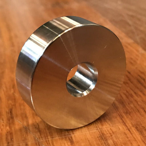 EXTSW  7/16" ID x ( 1 1/2” / 1.490") OD x 1/2" thick 316 Stainless Spacer
