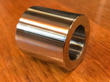 EXTSW 3/4" / .757” ID x  ( 1 1/4" / 1.240") OD x 1 1/4” Thick 316 Stainless Spacer