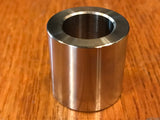 EXTSW 3/4" / .782” ID x  ( 1 1/4" / 1.240") OD x 1 1/4” Thick 316 Stainless Spacer
