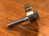 EXTSW 1/4” ID x ( 1 1/8” / 1.115" OD) x 1/4” Thick 304 Stainless Washer