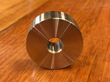 EXTSW 3/8-16 tapped / threaded ID x ( 1 1/4" / 1.240") OD x 1/2" Thick 316 SS Boss