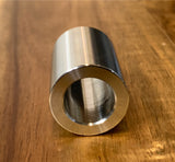 EXTSW  5/8” ID x (1" .990") OD x 1 1/2” thick 316 Stainless Spacer