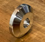 EXTSW BEVELED 1/4” ID x 1" (.990") OD x 1/4" Thick 316 Stainless Washer
