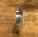 EXTSW BEVELED 1/4” ID x 1" (.990") OD x 1/4" Thick 316 Stainless Washer