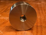 EXTSW 1/2-13 Tapped / Threaded ID x 2" OD x 1" Thick 304 SS Boss