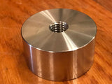 EXTSW 1/2-13 Tapped / Threaded ID x 2" OD x 1" Thick 304 SS Boss