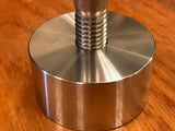 EXTSW 1/2-13 Tapped / Threaded ID x 2" OD x 1" Thick 304 SS Boss