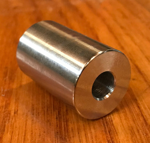 EXTSW 3/8" ID x (1" / .990")  OD x 2” thick 316 Stainless Shaft Spacer