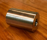 EXTSW 3/8" ID x (1" / .990")  OD x 2 1/4” thick 316 Stainless Shaft Spacer