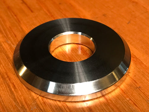 EXTSW BEVELED 1.032" ID x 2" (1.990") OD x 1/4" Thick 316 Stainless Washer