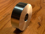 EXTSW  7/16" ID x ( 1 1/2” / 1.490") OD x 1/2" thick 304 Stainless Spacer
