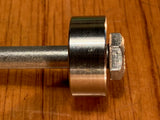 EXTSW 1/4” ID x ( 7/8” / .865")OD x 3/8” Thick 304 Stainless Spacer