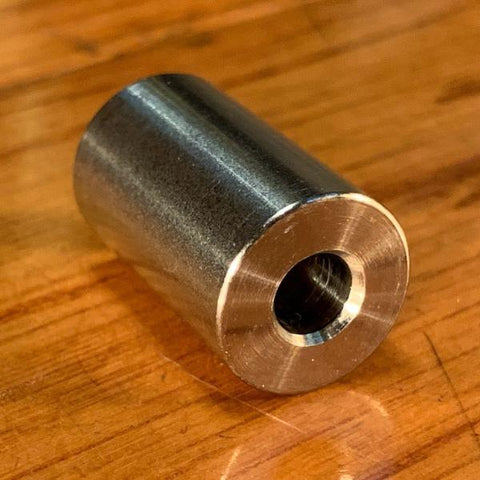EXTSW 1/4” ID x (5/8”/.615") OD  x 1” Thick 304 Stainless Spacer