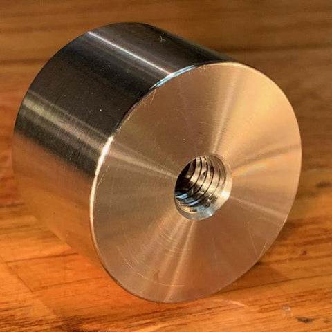EXTSW 3/8-16 tapped / threaded ID x ( 1 1/2” / 1.490") OD x 1" Thick 304 SS Spacer