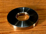 EXTSW 7/16" ID x ( 1 1/8” / 1.115") OD x 1/8" Thick 304 Stainless Washer