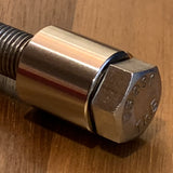 EXTSW 7/16” ID x (3/4” /.740" OD) x 3/4” Thick 316 Stainless Spacer